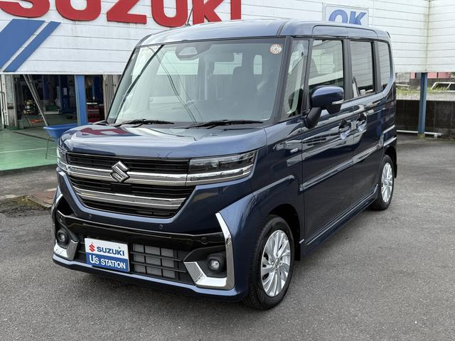 スペーシアカスタム ハイブリッドＧＳ　デュアルセンサーブレーキサポート２　マイルドハイブリッド　電動左側スライド　オーディオレス　ＣＶＴ　オートエアコン　キーレススタート　オートライト　オーディオスイッチ　ＬＥＤ　ＡＣＣ　電動パーキング（47枚目）