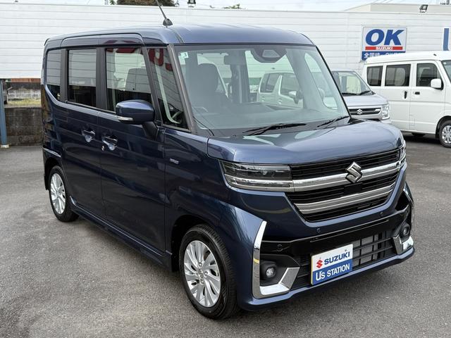 スペーシアカスタム ハイブリッドＧＳ　デュアルセンサーブレーキサポート２　マイルドハイブリッド　電動左側スライド　オーディオレス　ＣＶＴ　オートエアコン　キーレススタート　オートライト　オーディオスイッチ　ＬＥＤ　ＡＣＣ　電動パーキング（49枚目）