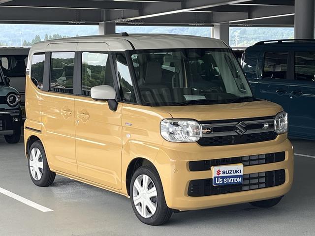 スペーシア ハイブリッドＸ　デュアルセンサーブレーキサポートＩＩ　マイルドハイブリッド　電動スライドドア　オーディオレス　ＣＶＴ　オートエアコン　リモコンキー　キーレススタート　オートライト　オーディオスイッチ　ＬＥＤ　ＥＳＰ（57枚目）
