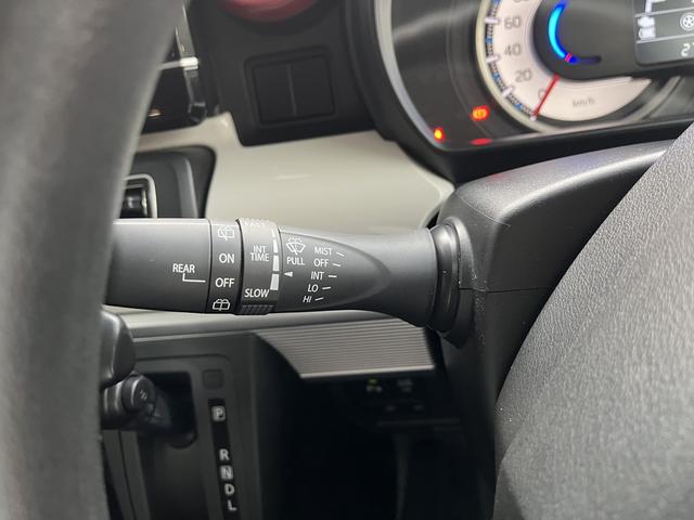 ワイパーの速度や間隔を細かく設定出来ますよ