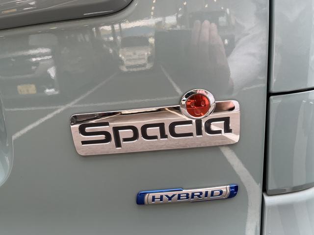 スペーシアのエンブレムです。