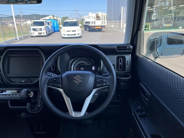 ハスラー タフワイルドターボ　デュアルカメラブレーキサポート　マイルドハイブリッド　オーディオレス　ＣＶＴ　　キーレススタート　オートライト　シートヒーター　オーディオスイッチ　ＡＣＣ　ＥＳＰＬＥＤ　フォグ　アルミ　ルーフレール（12枚目）