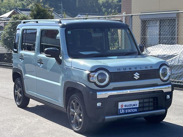 ハスラー タフワイルドターボ　デュアルカメラブレーキサポート　マイルドハイブリッド　オーディオレス　ＣＶＴ　　キーレススタート　オートライト　シートヒーター　オーディオスイッチ　ＡＣＣ　ＥＳＰＬＥＤ　フォグ　アルミ　ルーフレール（56枚目）