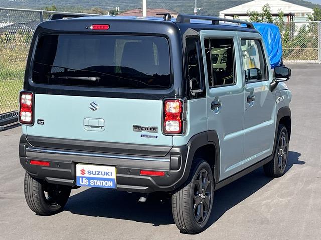 ハスラー タフワイルドターボ　デュアルカメラブレーキサポート　マイルドハイブリッド　オーディオレス　ＣＶＴ　　キーレススタート　オートライト　シートヒーター　オーディオスイッチ　ＡＣＣ　ＥＳＰＬＥＤ　フォグ　アルミ　ルーフレール（58枚目）