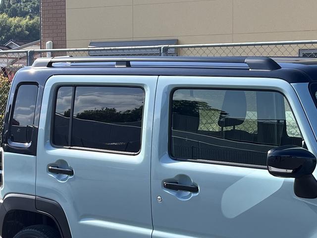 ハスラー タフワイルドターボ　デュアルカメラブレーキサポート　マイルドハイブリッド　オーディオレス　ＣＶＴ　　キーレススタート　オートライト　シートヒーター　オーディオスイッチ　ＡＣＣ　ＥＳＰＬＥＤ　フォグ　アルミ　ルーフレール（64枚目）