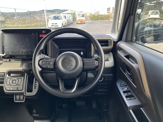 スペーシア ハイブリッドＸ　デュアルセンサーブレーキサポートＩＩ　マイルドハイブリッド　電動スライドドア　全方位ナビ　ＣＶＴ　オートエアコン　リモコンキー　キーレススタート　オートライト　オーディオスイッチ　ＬＥＤ　ＥＳＰ（13枚目）