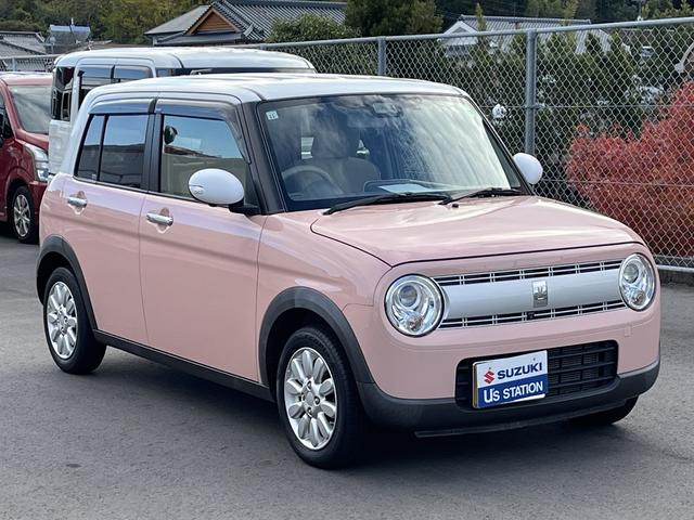 アルトラパン Ｘ　衝突被害軽減ブレーキ　エネチャージ　ナビ　全方位カメラ　ＣＶＴ　オートエアコン　リモコンキー　キーレススタート　オートライト　オーディオスイッチ　シートヒーター　ドラレコ　ＨＩＤ　アルミ　ＥＳＰ（52枚目）