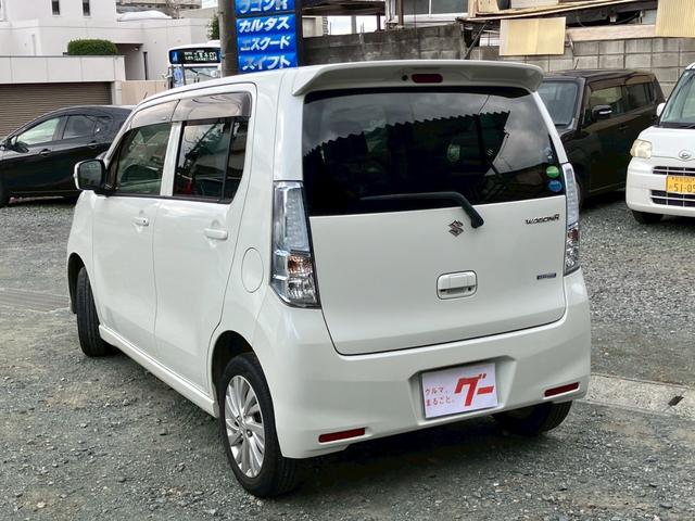 ワゴンＲ ＦＺ　Ｓーエネチャージ　新品タイヤ４本交換渡し　プッシュスタート　スマートキー　ブレーキサポート　バックモニター　イクリプスナビ　フルセグＴＶ　前後ドラレコ　Ｒスポ　オートエアコン（12枚目）