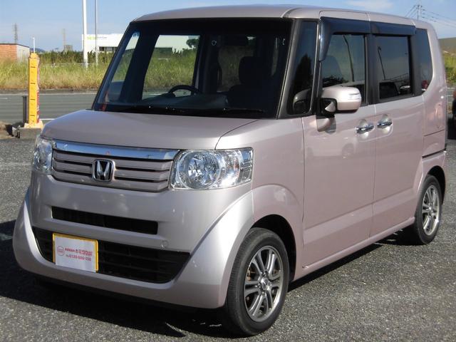 Ｎ－ＢＯＸ Ｇ　ＳＳパッケージ　特別使用車　両側パワースライドドア　社外ナビＴＶ　ＢＴ接続　ステアリングリモコン　前後ドラレコ　バックカメラ　純１４ＡＷ　スマートキー　ＥＴＣ　車内清掃済（2枚目）