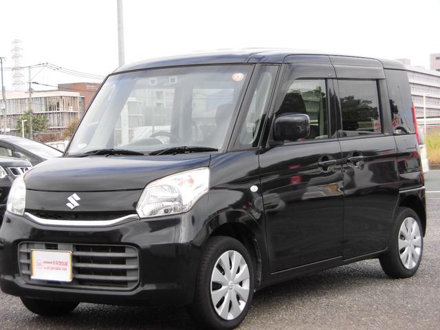 スペーシア Ｘ　デュアルカメラブレーキサポート装着車　パワースライドドア　純正ナビ　フルセグＴＶ　ＢＴ音楽　シートヒーター　アイドリングストップ　スマートキー　ステアリングリモコン　車内清掃済（6枚目）