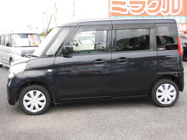 スペーシア Ｘ　デュアルカメラブレーキサポート装着車　パワースライドドア　純正ナビ　フルセグＴＶ　ＢＴ音楽　シートヒーター　アイドリングストップ　スマートキー　ステアリングリモコン　車内清掃済（7枚目）