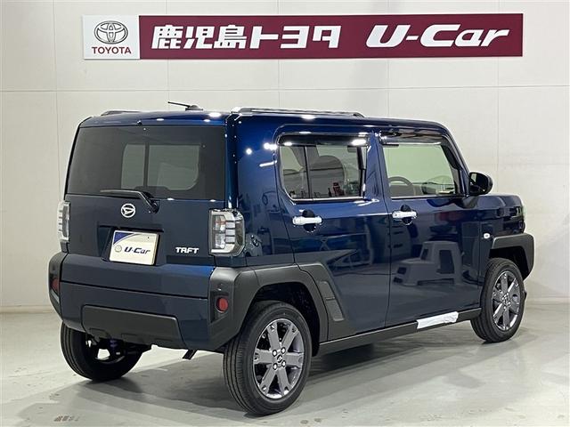 タフト Gターボ 地デジTV 両側電動スライドドア 誤発進抑制装置 バックカメラ付き パワーウインドウ 横滑り防止装置 LEDライト サイドエアバッグ キーフリーシステム TV オートエアコン ABS アルミホイール(2枚目)