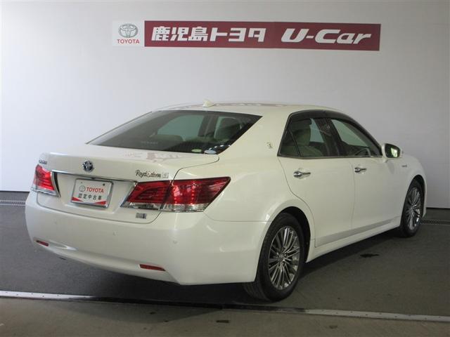 クラウンハイブリッド ロイヤルサルーンＧ　Ｂモニター　ＨＤＤナビゲーション　オートエアコン　ナビＴＶ　電動シート　フルセグＴＶ　盗難防止システム　ドラレコ　キーレス　パワーウィンドウ　アルミホイール　横滑り防止装置　ＥＴＣ　ＰＳ　エアバッグ（2枚目）