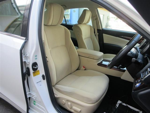 クラウンハイブリッド ロイヤルサルーンＧ　Ｂモニター　ＨＤＤナビゲーション　オートエアコン　ナビＴＶ　電動シート　フルセグＴＶ　盗難防止システム　ドラレコ　キーレス　パワーウィンドウ　アルミホイール　横滑り防止装置　ＥＴＣ　ＰＳ　エアバッグ（5枚目）