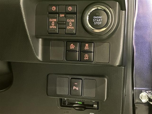 ルーミー カスタムG アイドリング 両側電動SD LEDヘット バックビューモニター 衝突回避ブレーキ TV 地デジ スマートキー クルーズコントロール 点検記録簿 ETC オートエアコン アルミホイール ABS イモビ(8枚目)