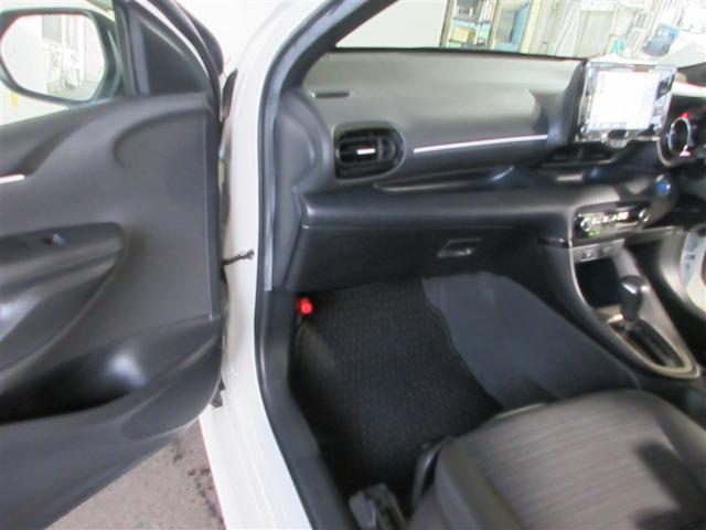 ヤリス ハイブリッドZ PCS 整備記録簿 地デジ AW Bカメラ ドラレコ付 LEDランプ スマキー ETC付き ナビTV VSC パワステ クルコン カーテンエアバック キーフリー ABS イモビ エアコン メモリナビ(4枚目)