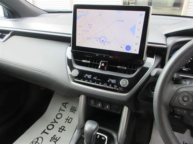 カローラクロス ハイブリッド Z PCS フルセグテレビ LEDヘッドライト Bカメラ ナビ・TV インテリジェントキー パワーシート キーフリー ドライブレコーダー アルミホイール AC100V ETC 元試乗車 盗難防止 記録簿(21枚目)