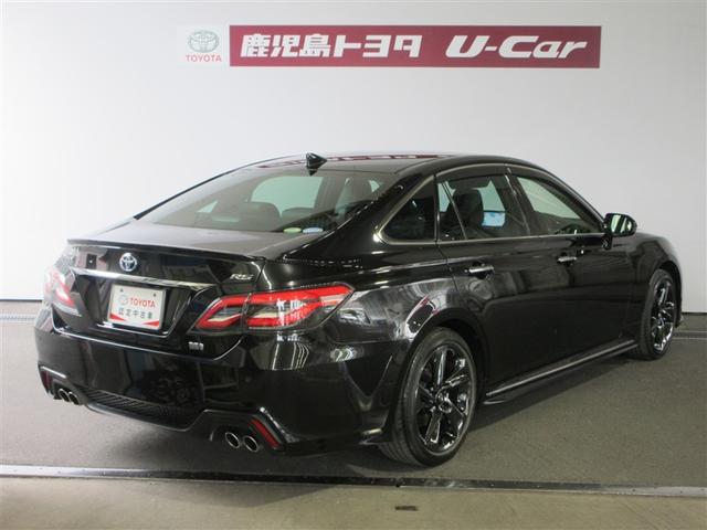 クラウンハイブリッド RS リミテッド LEDヘッドライト サイドエアバッグ 半革 盗難防止システム Pシート Bカメラ エアバッグ DVD ABS クルーズコントロール キーレス フルセグ スマートキー アルミホイール メモリーナビ(2枚目)