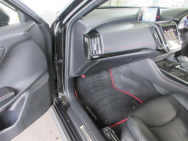 クラウンハイブリッド RS リミテッド LEDヘッドライト サイドエアバッグ 半革 盗難防止システム Pシート Bカメラ エアバッグ DVD ABS クルーズコントロール キーレス フルセグ スマートキー アルミホイール メモリーナビ(4枚目)