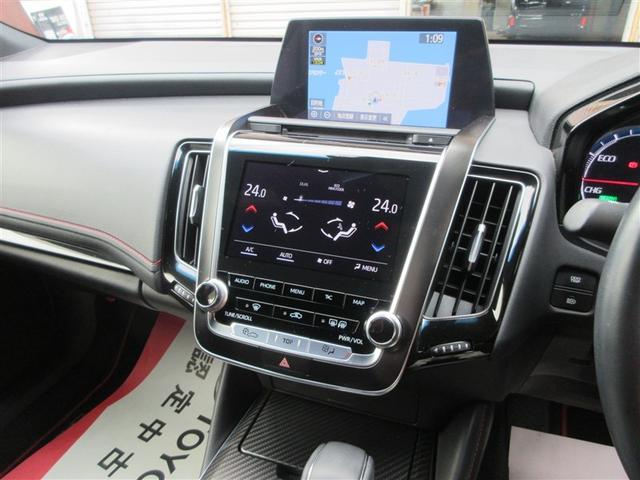 クラウンハイブリッド RS リミテッド LEDヘッドライト サイドエアバッグ 半革 盗難防止システム Pシート Bカメラ エアバッグ DVD ABS クルーズコントロール キーレス フルセグ スマートキー アルミホイール メモリーナビ(16枚目)