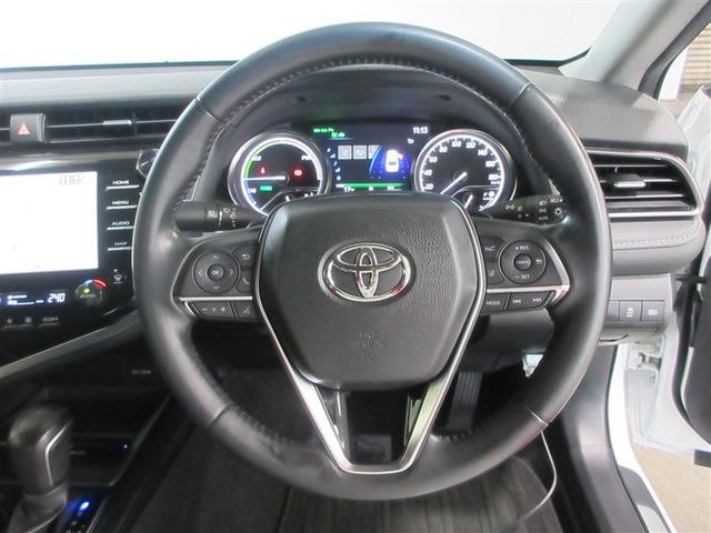 カムリ WS 盗難防止システム サイドエアバッグ パワステ Pシート クルーズコントロール LEDヘッドライト ナビ DVD メモリ-ナビ スマートキー キーフリー ETC アルミ オートエアコン ABS 半革(10枚目)