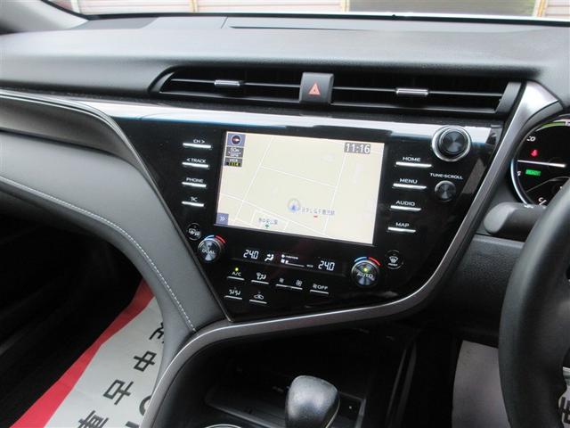 カムリ WS 盗難防止システム サイドエアバッグ パワステ Pシート クルーズコントロール LEDヘッドライト ナビ DVD メモリ-ナビ スマートキー キーフリー ETC アルミ オートエアコン ABS 半革(18枚目)