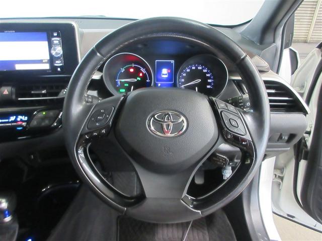 C-HR G ハーフ革 TSS DVD再生可 定期点検記録簿 バックモニタ イモビライザー ナビ&TV ETC付 キーフリーシステム スマキー 横滑り防止機能 クルーズC エアバッグ サイドカーテンエアバック(10枚目)