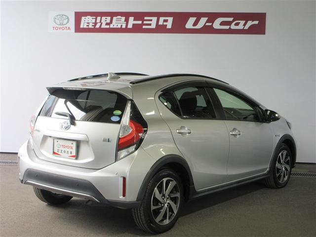 アクア クロスオーバー Bカメラ 地デジ イモビライザー ナビTV エアコン LED ESC 記録簿 アルミホイール キーフリー ハーフレザーシート DVD再生可 ETC パワーステアリング パワーウィンドウ メモリーナビ(2枚目)