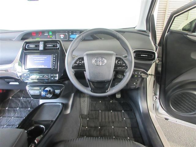 プリウス A AC100V 衝突軽減ブレーキシステム Bモニタ 記録簿有 LEDヘッド クルーズコントロール セキュリティー スマートキー パワーステアリング Pシート ドライブレコーダー ETC アルミホイル(3枚目)