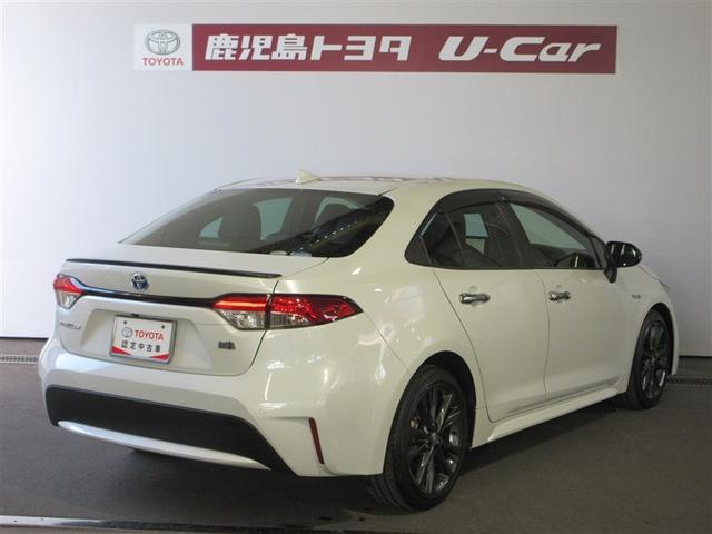 カローラ ハイブリッド　ダブルバイビー　半革シート　衝突軽減システム　ＥＴＣ付き　ＬＥＤランプ　パワーウィンドウ　バックモニタ　キーレスエントリー　ＡＡＣ　記録簿有　エアバッグ　オートクルーズコントロール　盗難防止装置　アルミホイール　ナビ（2枚目）