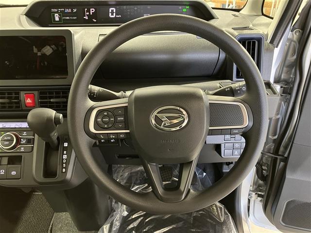 タント Ｘ　アイドリングストップ車　ブレーキサポート　ＰＷ　ＰＳ　スマートキーシステム　横滑り防止　ＬＥＤライト　キーレスキー　サイドエアバッグ　Ｂカメラ　エアバッグ　エアコン　盗難警報装置　点検記録簿付　ＡＢＳ（6枚目）