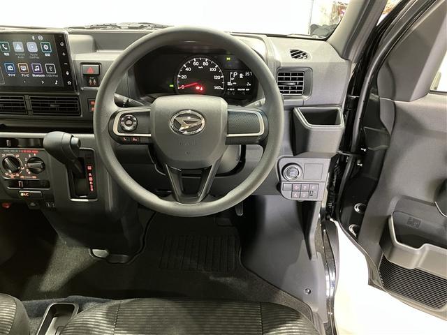 ハイゼットカーゴ デッキバンＧ　バックカメラ　フルセグ　ＡＢＳ　スマートキー　アイドリングストップ　エアコン　エアバック　キーレスエントリー　パワーウインドウ　切替４ＷＤ　横滑り防止システム　盗難警報装置　追突被害軽減ブレーキ（3枚目）