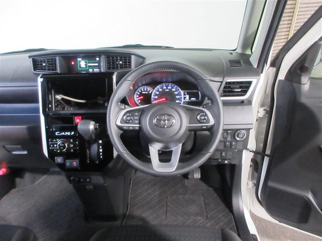 ルーミー カスタムＧ－Ｔ　助手席エアバック　両側オートスライドドア　スマートキープッシュスタート　ＬＥＤライト　横滑り防止機能　クルコン　点検記録簿　アルミホイール　キーレス　セキュリティ　エアバッグ　オートエアコン　ＡＢＳ（3枚目）