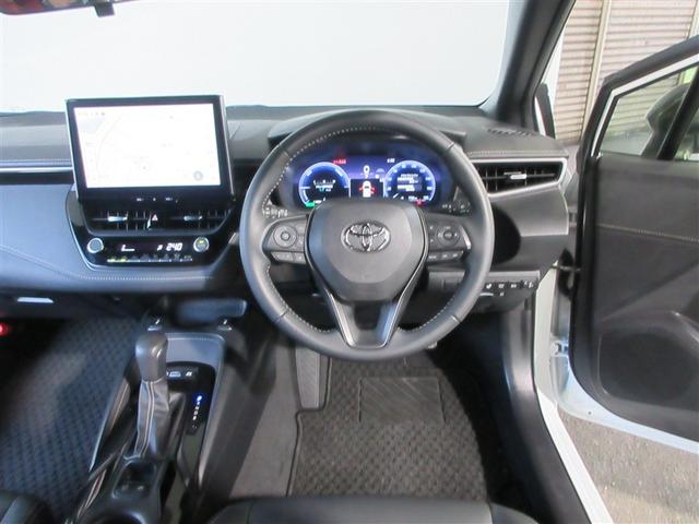 カローラツーリング ハイブリッド ダブルバイビー バックモニター フルセグTV LEDライト ハーフレザーシート 点検記録簿 クルコン 横滑り防止 盗難防止装置 ナビ・TV ドライブレコーダー エアバッグ ETC ABS 助手席エアバッグ キーレス(3枚目)