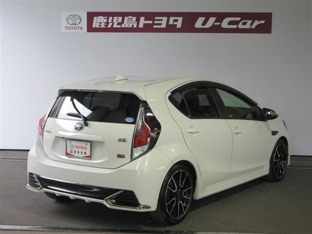 アクア G G’s ETC付き 盗難防止装置 ブレーキサポート キーレス オートクルーズコントロール スマートキープッシュスタート 運転席助手席エアバック 横滑防止 ナビTV パワーステアリング パワーウィンドウ ABS(2枚目)