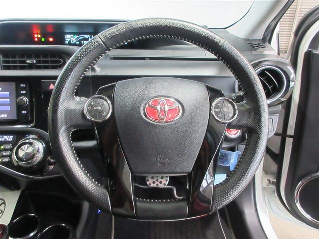 アクア G G’s ETC付き 盗難防止装置 ブレーキサポート キーレス オートクルーズコントロール スマートキープッシュスタート 運転席助手席エアバック 横滑防止 ナビTV パワーステアリング パワーウィンドウ ABS(10枚目)