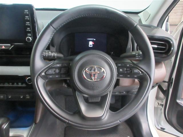 ヤリスクロス Z バックモニタ 横滑り防止システム イモビ カーテンエアバッグ TV クルーズC エアコン スマートキ- アルミ 地デジ キーフリー パワステ ダブルエアバック LEDヘット エアバッグ 記録簿有(7枚目)