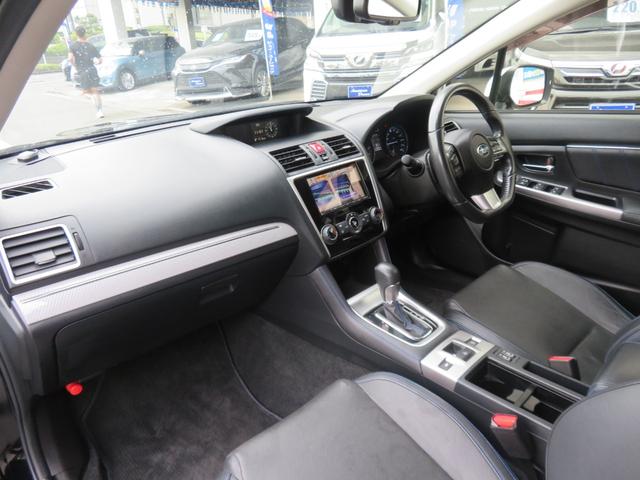 レヴォーグ 1.6GT-Sアイサイト アイサイト STIフロントスポイラー サイドスカート リアスポイラー レザーシート ヒーター パドルシフト 純正ナビ フルセグTV バックカメラ ブルートゥース ETC LEDヘッドランプ サンルーフ(22枚目)