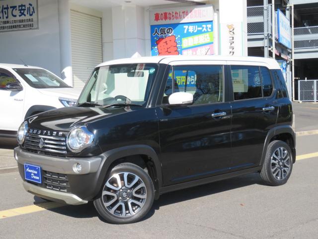 ハスラー ＪスタイルＩＩ　デュアルカメラブレーキサポート　純正ナビ　フルセグＴＶ　全方位モニター　ブルートゥース　ハーフレザーシート　シートヒーター　キセノンランプ　ＬＥＤフォグランプ　ワンオーナー　オートライト　スマートキー（2枚目）