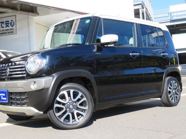 ハスラー ＪスタイルＩＩ　デュアルカメラブレーキサポート　純正ナビ　フルセグＴＶ　全方位モニター　ブルートゥース　ハーフレザーシート　シートヒーター　キセノンランプ　ＬＥＤフォグランプ　ワンオーナー　オートライト　スマートキー（4枚目）