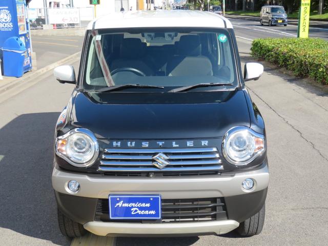 ハスラー ＪスタイルＩＩ　デュアルカメラブレーキサポート　純正ナビ　フルセグＴＶ　全方位モニター　ブルートゥース　ハーフレザーシート　シートヒーター　キセノンランプ　ＬＥＤフォグランプ　ワンオーナー　オートライト　スマートキー（6枚目）