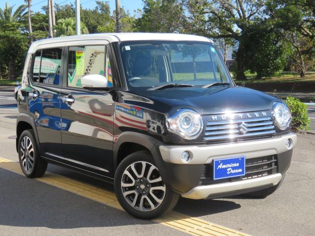 ハスラー ＪスタイルＩＩ　デュアルカメラブレーキサポート　純正ナビ　フルセグＴＶ　全方位モニター　ブルートゥース　ハーフレザーシート　シートヒーター　キセノンランプ　ＬＥＤフォグランプ　ワンオーナー　オートライト　スマートキー（8枚目）