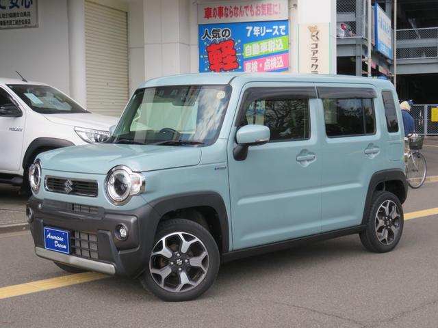 ハスラー ハイブリッドＸ　ワンオーナー車　デュアルカメラブレーキサポート　純正ナビ　ＴＶ　バックカメラ　ブルートゥース　ＬＥＤヘッド＆フォグランプ　ＥＴＣ　純正１５インチアルミ　ドラレコ　シートヒーター　プッシュスタート（2枚目）