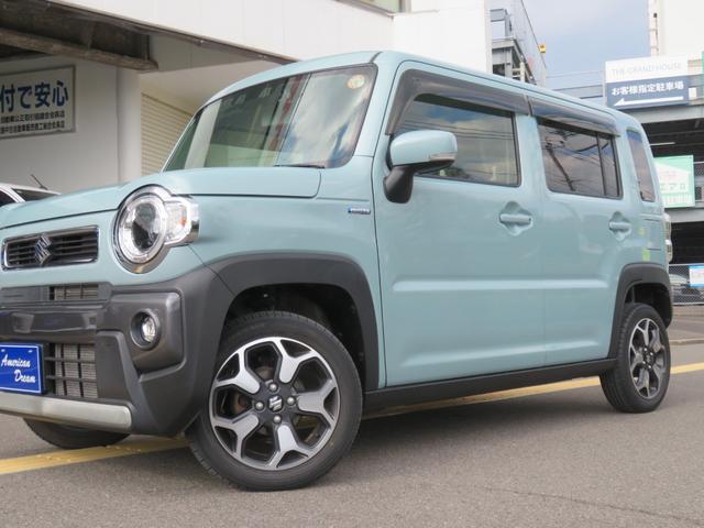 ハスラー ハイブリッドＸ　ワンオーナー車　デュアルカメラブレーキサポート　純正ナビ　ＴＶ　バックカメラ　ブルートゥース　ＬＥＤヘッド＆フォグランプ　ＥＴＣ　純正１５インチアルミ　ドラレコ　シートヒーター　プッシュスタート（4枚目）