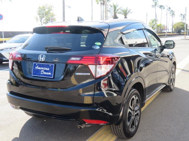 ヴェゼル ハイブリッドＺ・ホンダセンシング　ギャザーズ９インチナビ　フルセグＴＶ　バックカメラ　ブルートゥース　純正１７インチアルミ　ビルトインＥＴＣ　ハーフレザーシート　シートヒーター　ＬＥＤヘッド＆フォグランプ　パドルシフト　クルコン（15枚目）