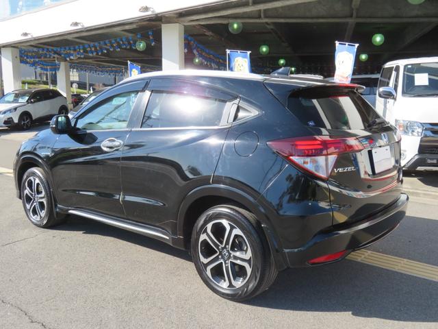 ヴェゼル ハイブリッドＺ・ホンダセンシング　ギャザーズ９インチナビ　フルセグＴＶ　バックカメラ　ブルートゥース　純正１７インチアルミ　ビルトインＥＴＣ　ハーフレザーシート　シートヒーター　ＬＥＤヘッド＆フォグランプ　パドルシフト　クルコン（18枚目）