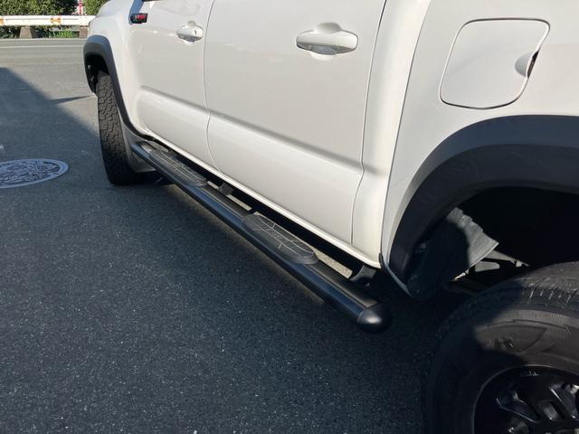 タコマ  ダブルキャブ TRD PRO 左ハンドル 4WD レザーシート シートヒーター ナビTV バックカメラ Bluetooth ETC ドラレコ クルーズコントロール スマートキー 16inアルミホイール(17枚目)