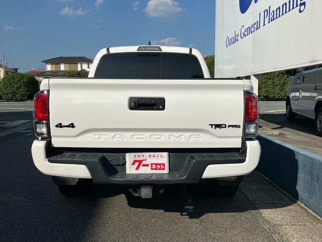 タコマ  ダブルキャブ TRD PRO 左ハンドル 4WD レザーシート シートヒーター ナビTV バックカメラ Bluetooth ETC ドラレコ クルーズコントロール スマートキー 16inアルミホイール(21枚目)