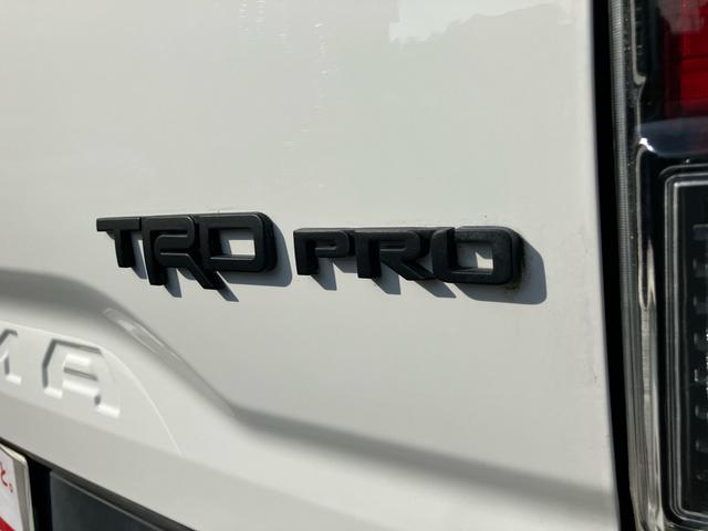 タコマ  ダブルキャブ TRD PRO 左ハンドル 4WD レザーシート シートヒーター ナビTV バックカメラ Bluetooth ETC ドラレコ クルーズコントロール スマートキー 16inアルミホイール(26枚目)