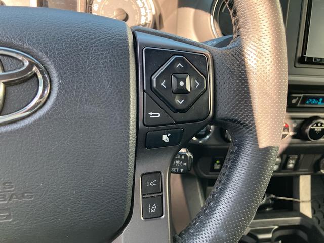 タコマ  ダブルキャブ TRD PRO 左ハンドル 4WD レザーシート シートヒーター ナビTV バックカメラ Bluetooth ETC ドラレコ クルーズコントロール スマートキー 16inアルミホイール(67枚目)